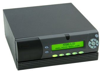 M300 MINI-ITX ENCLOSURE W/LCD/PCI RISER