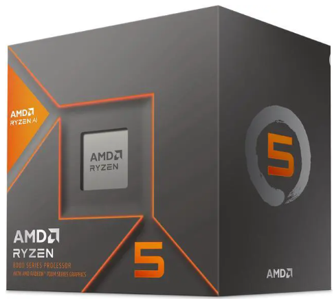 AMD Ryzen 5 8600G - Ryzen 5 8000-G Series 6-Core 4.3 GHz Socket AM5 65W AMD Radeon 760M Desktop CPU Processor