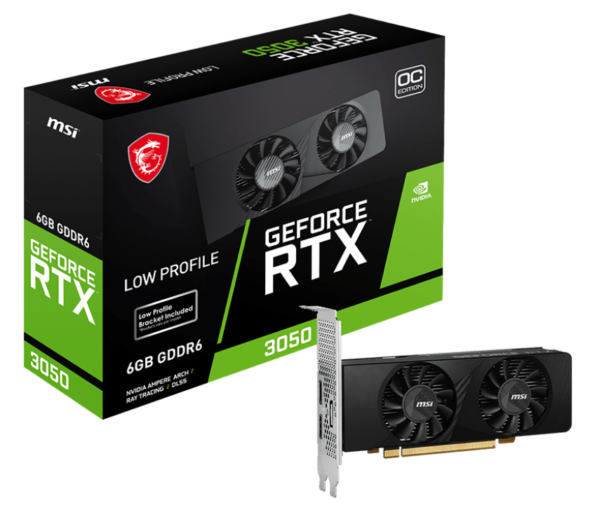 MSI NVIDIA GeForce RTX 3050 Graphic Card