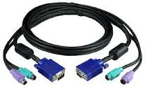 KVM SWITCH 3-TO-3 (PS/2) 15FT.CABLE