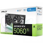 PNY GeForce RTX5060Ti 8GB GDDR7 Dual Fan / 3xDP/ 1xHDMI/ Retail