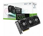 PNY NVIDIA GeForce RTX 5070 Graphic Card - 12 GB GDDR7 - Full-height - 7680 x 4320 - 2.33 GHz Core - 2.51 GHz Boost Clock - 192 bit - (VCG507012TFXPB1) PNY NVIDIA GeForce RTX 5070 Graphic Card - 12 GB GDDR7 - Full-height - 7680 x 4320 - 2.33 GHz Core - 2.51 GHz Boost Clock - 192 bit - (VCG507012TFXPB1)