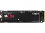 SAMSUNG 980 PRO M.2 2280 2TB PCIe Gen 4.0 x4, NVMe 1.3c Samsung V-NAND Internal Solid State Drive
