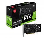 MSI RTX3050 VENTUS 2X 6G OC 6G GDDR6, DPx1, HDMIx2, Model #G3050V2X6C